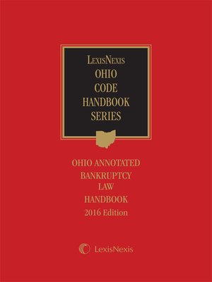 cover image of Ohio Bankruptcy Handbook